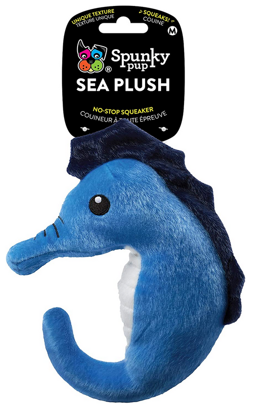 Spunky Pup Sea Plush Dog Toy