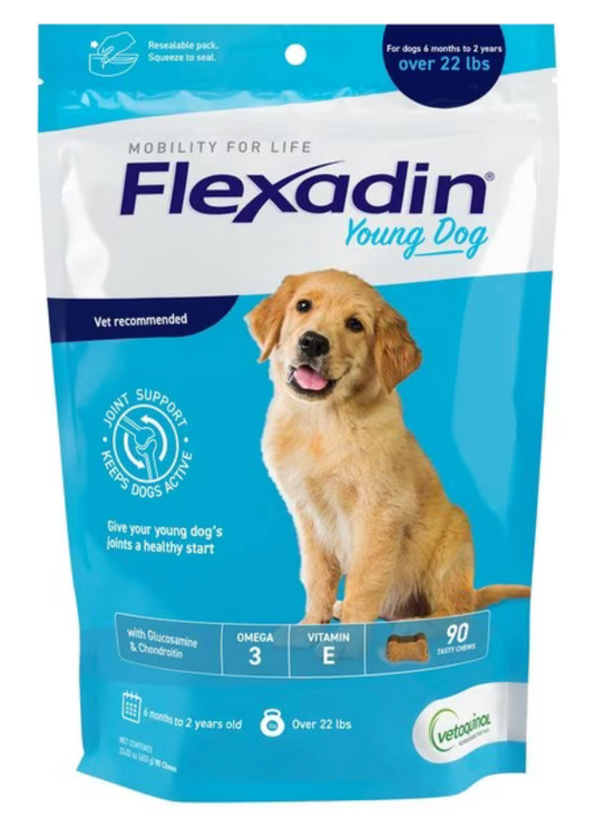 Flexadin Young Dog Chews - Tweenie/Standard