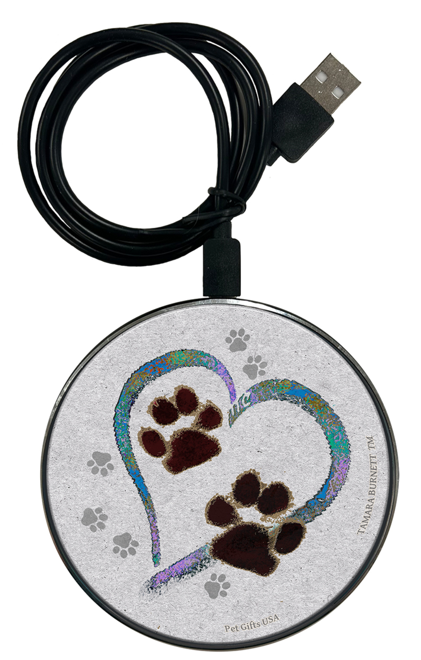 Paw Print Phone Charger
