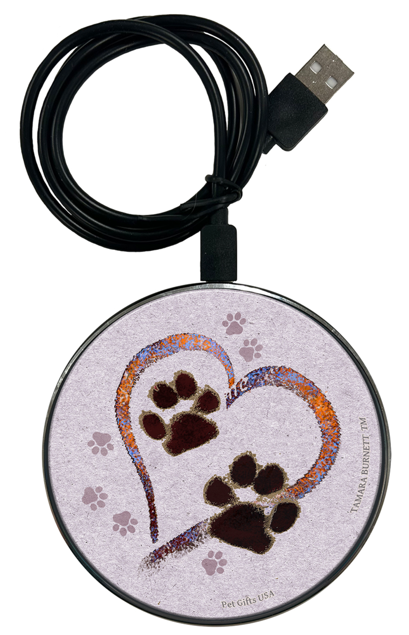 Paw Print Phone Charger
