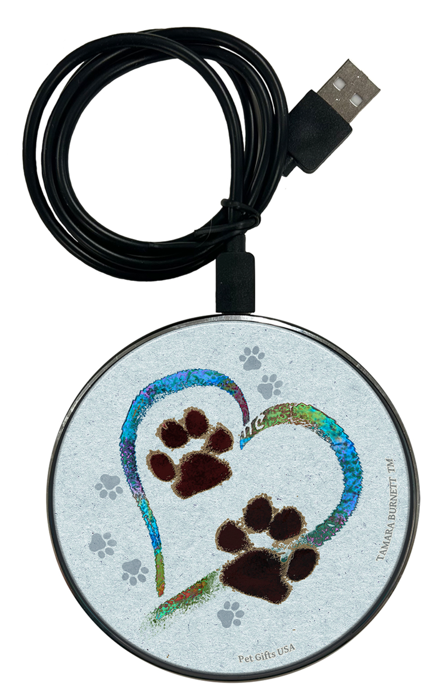 Paw Print Phone Charger