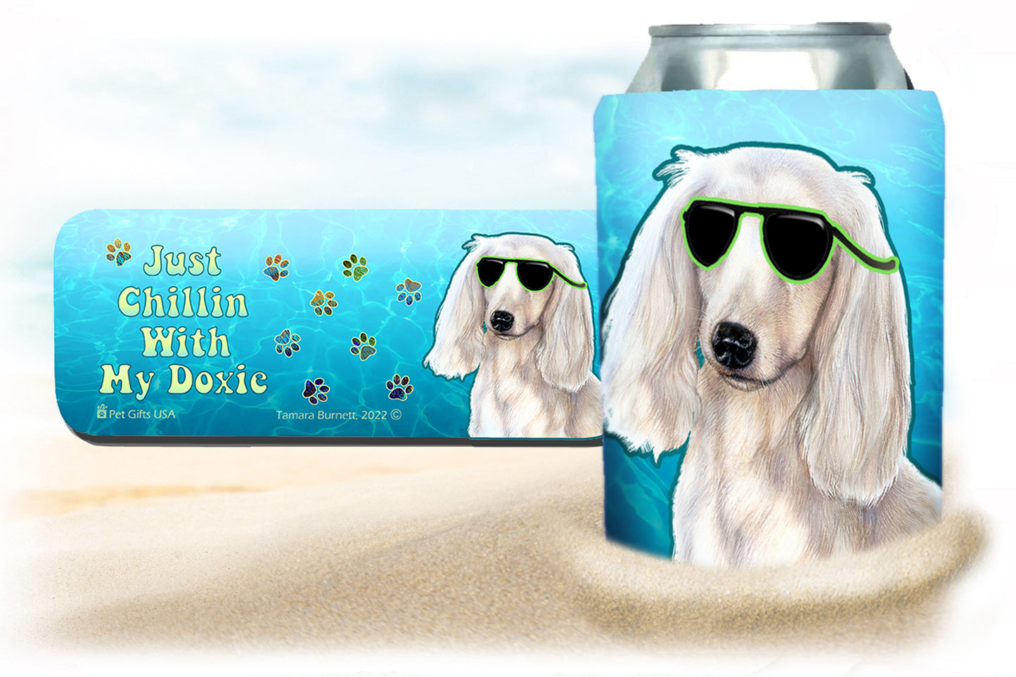 Doxie Snap Wrap Insulated Drink Holder Cozy