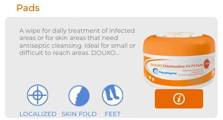 DOUXO® Chlorhexidine Product Line