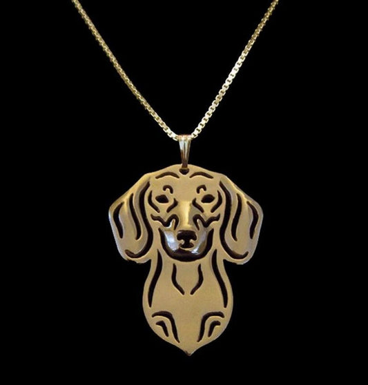 Short Hair Dachshund Necklace