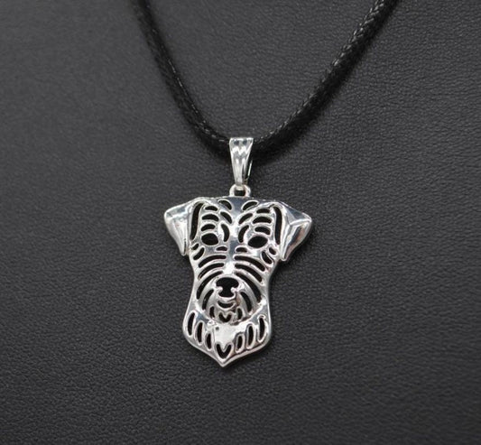 Wire Hair Dachshund Necklace