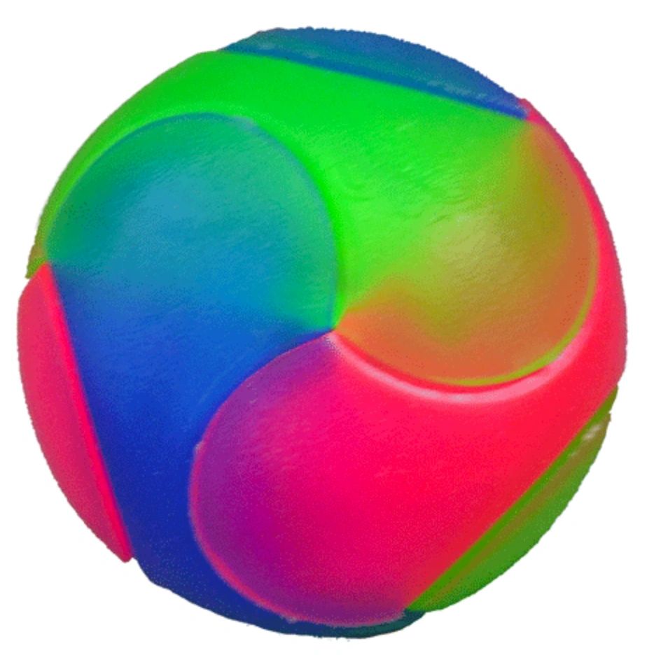 Lighting Bouncy Geo Ball