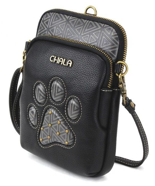 Chala UNI Cellphone Xbody - Pawprint - Black