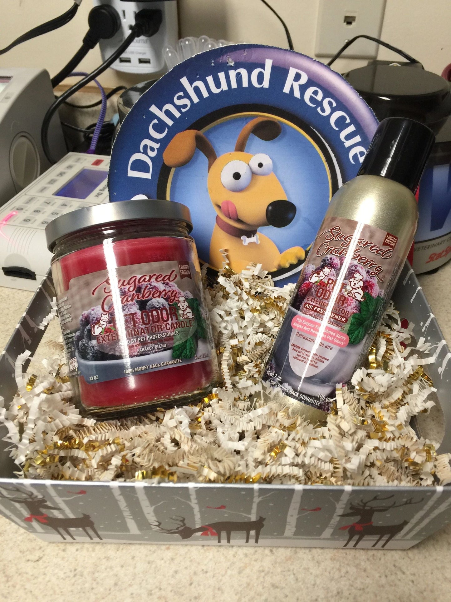 Pet Odor Valentine Candle Package