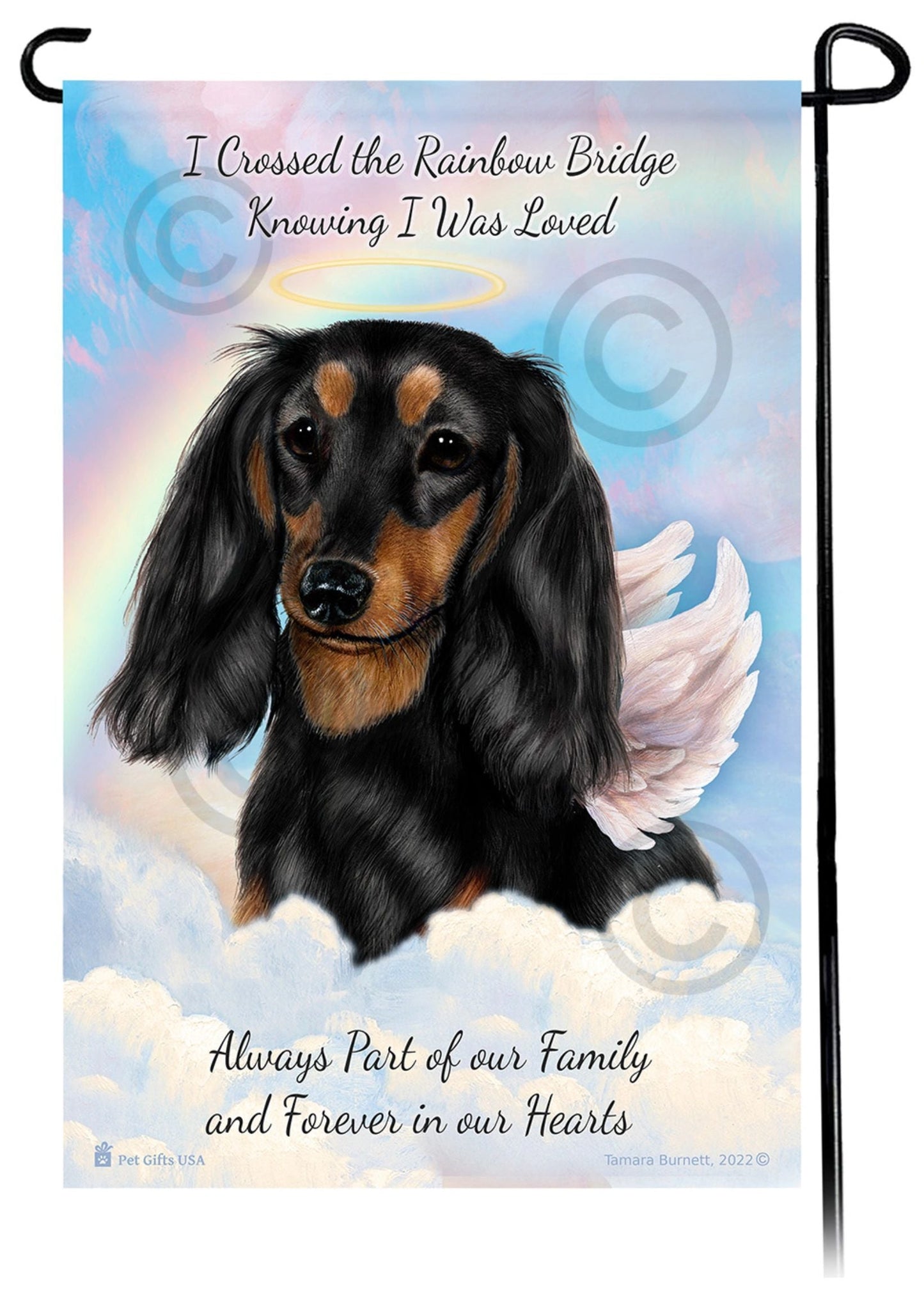 Garden Flags - Memorial Rainbow Bridge