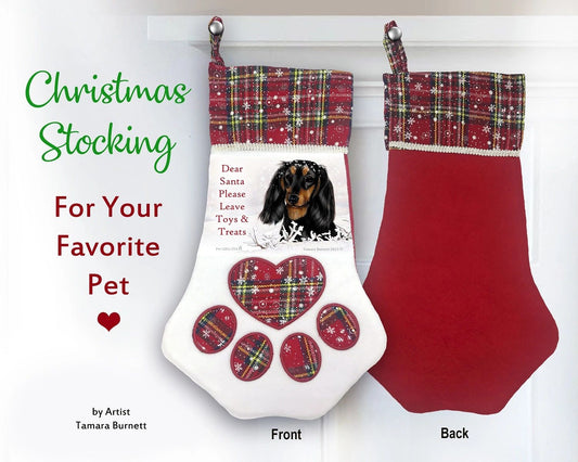 Howliday Plaid Stocking