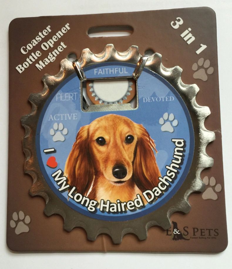 Doxie Coaster/Opener/Magnet