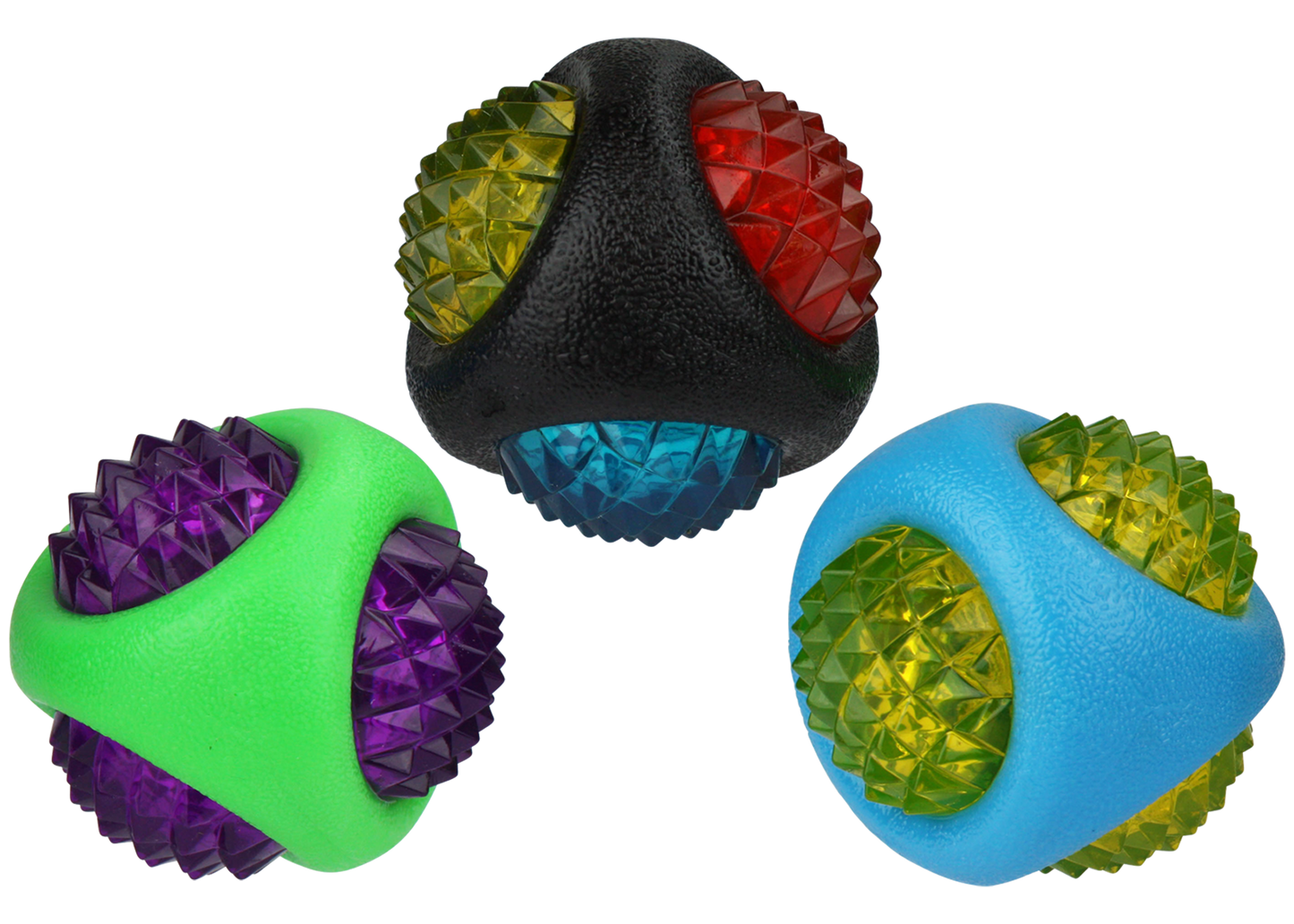 Multipet Doglucent TPR Dental Diamond Ball