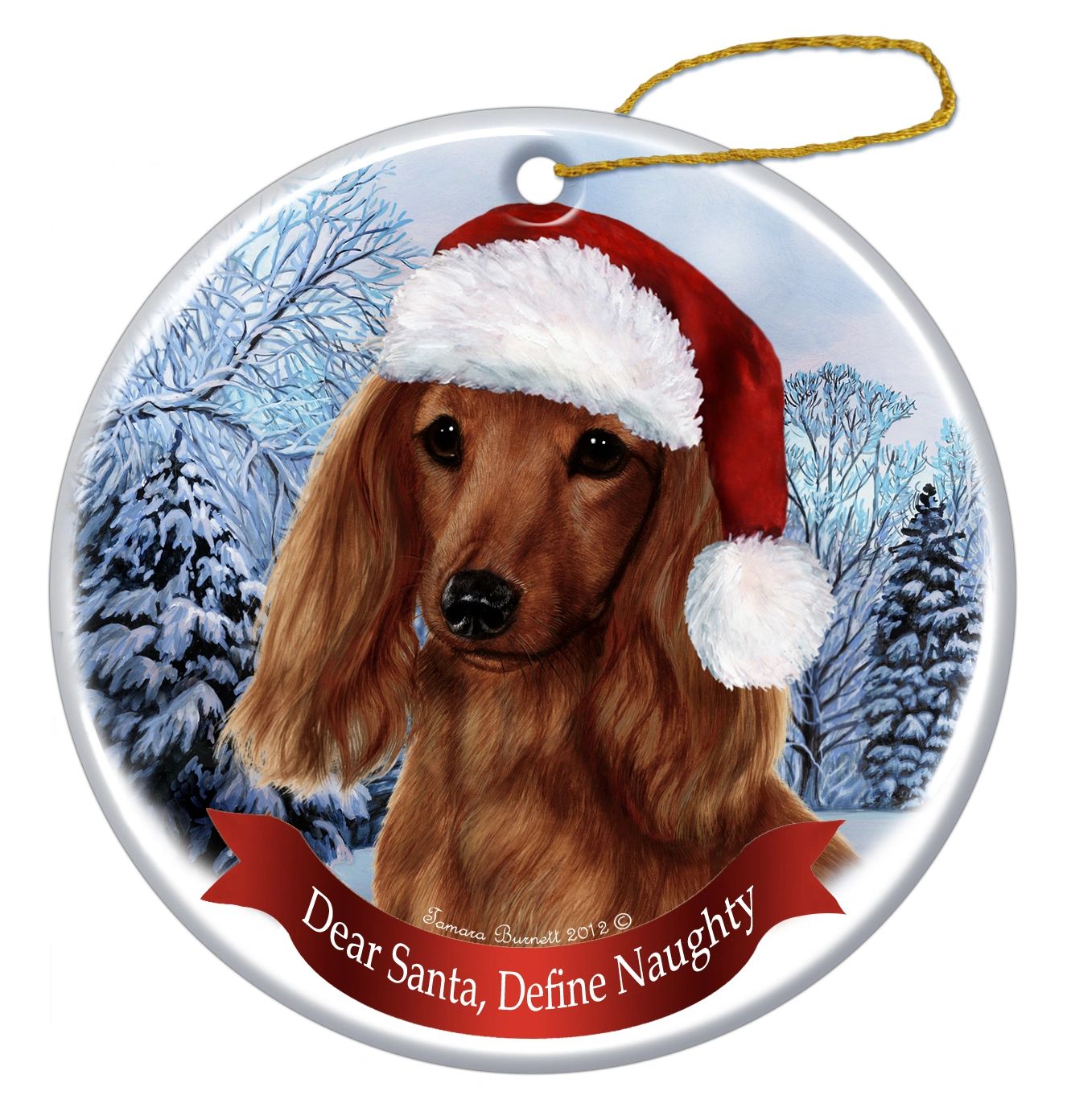 Holiday Ornament - Define Naughty