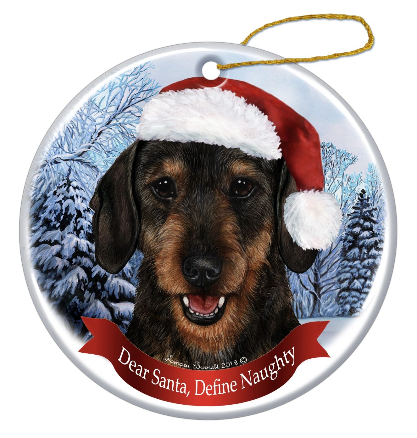 Holiday Ornament - Define Naughty