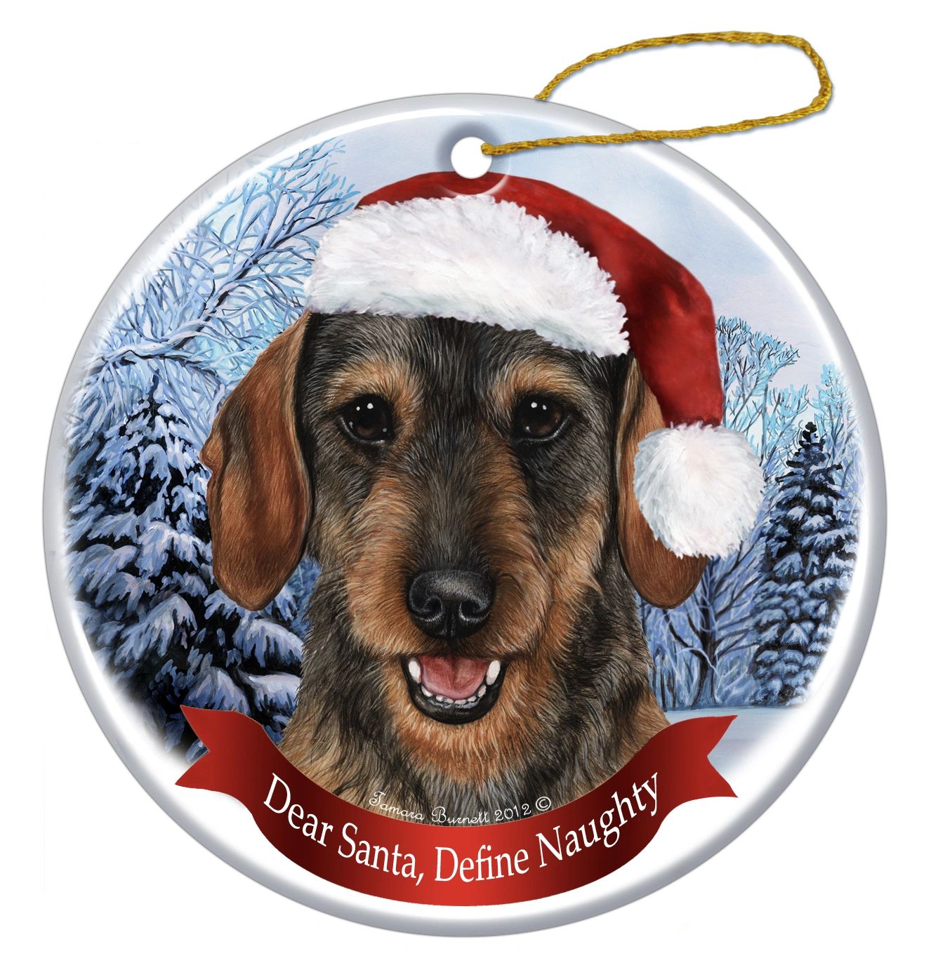 Holiday Ornament - Define Naughty