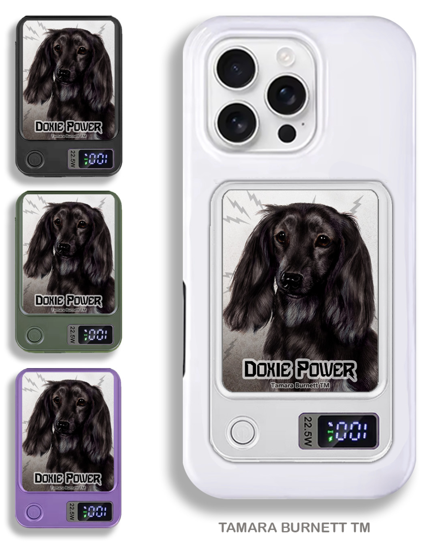 Doxie Wireless Magnetic Phone Charger Bank