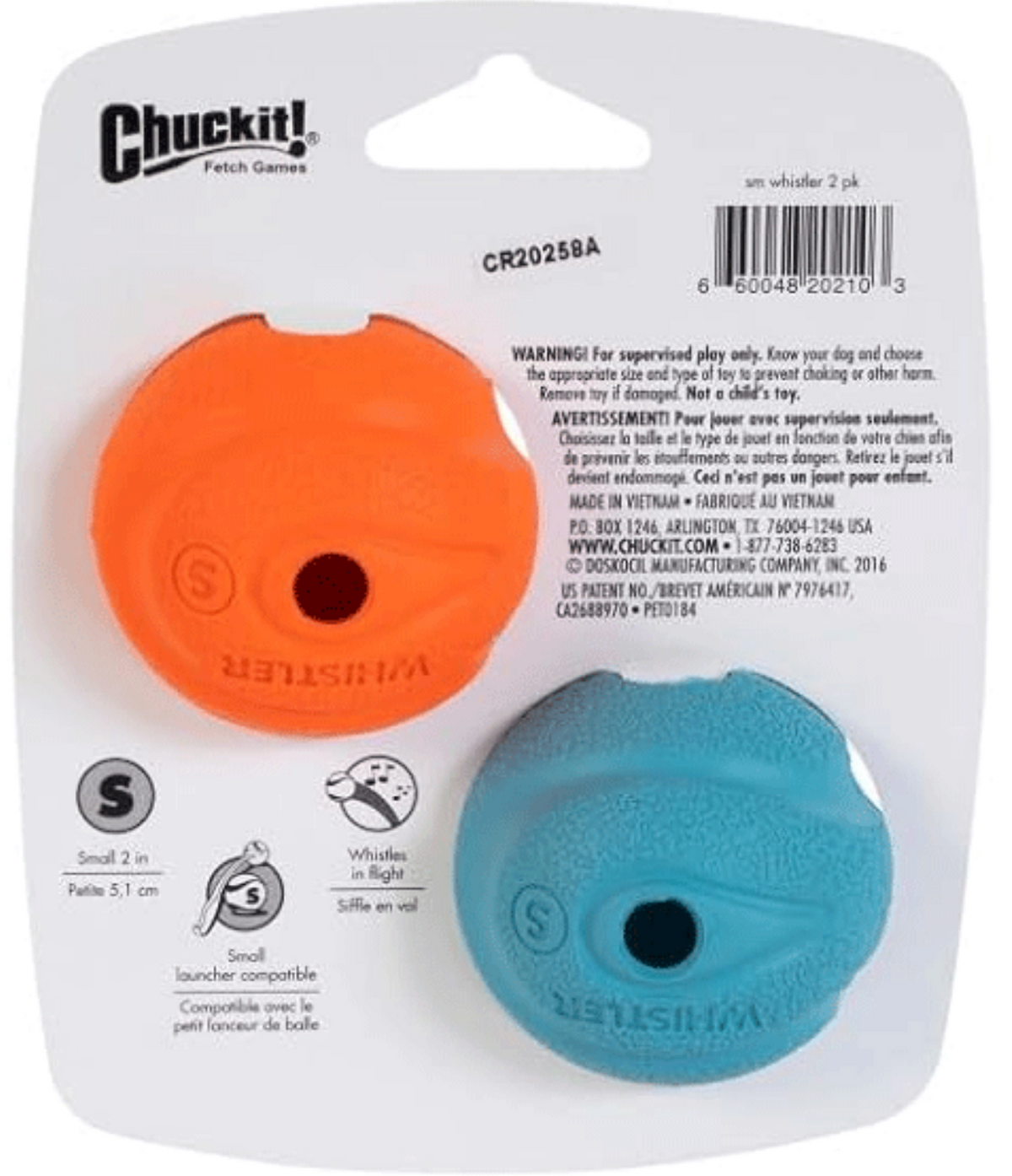ChuckIt Whistler Ball [Small]