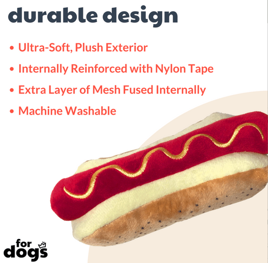 Dog Power Plush Haute Dawg Small