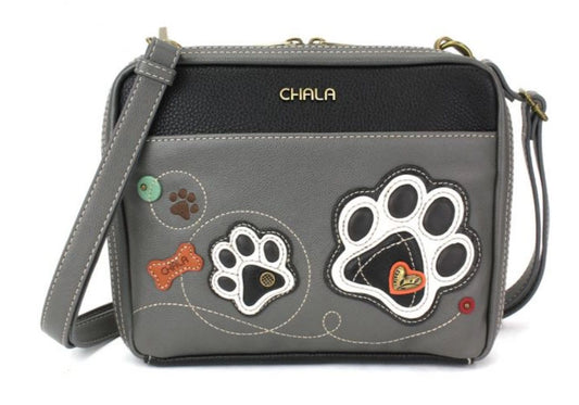 Chala Mini Crossbody Bag - White Paw