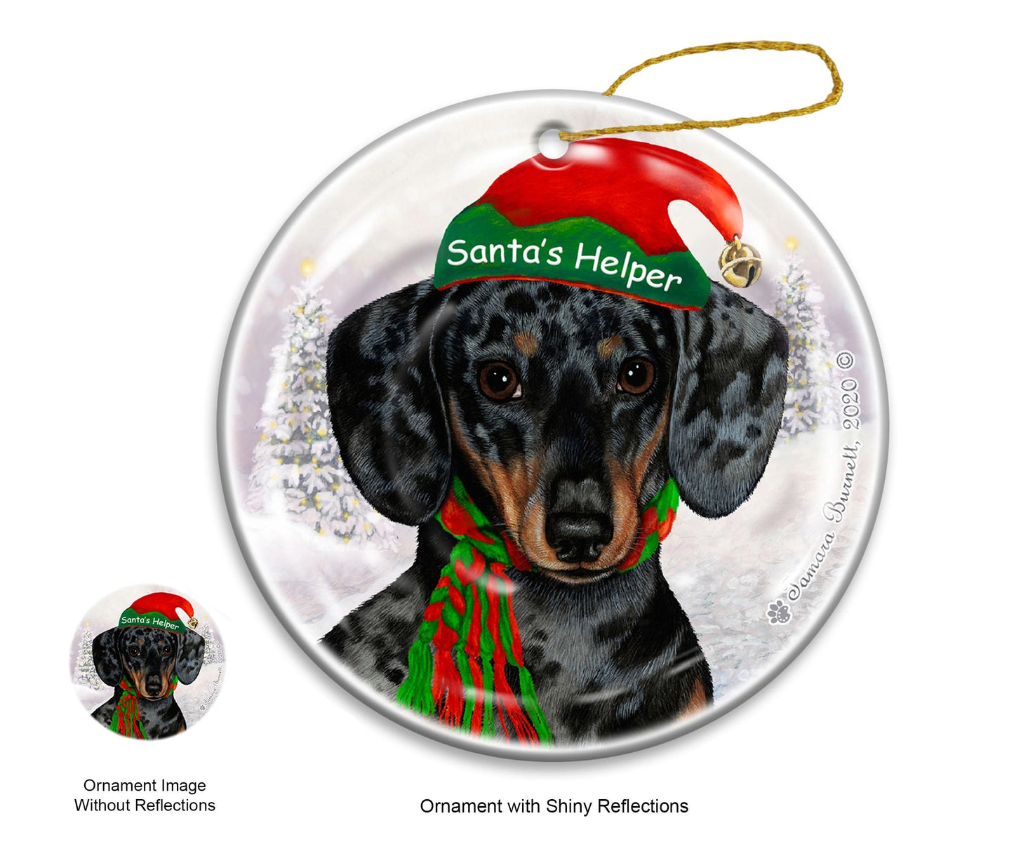 Holiday Ornament - Santa's Helper
