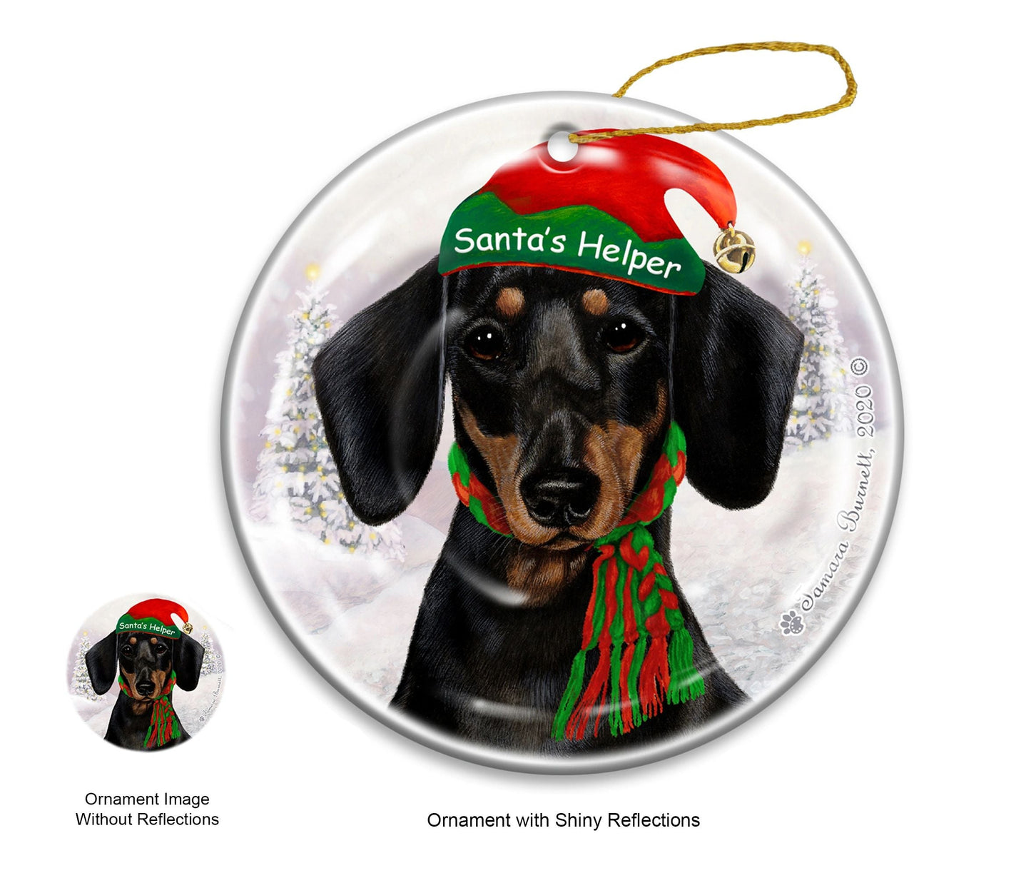 Holiday Ornament - Santa's Helper
