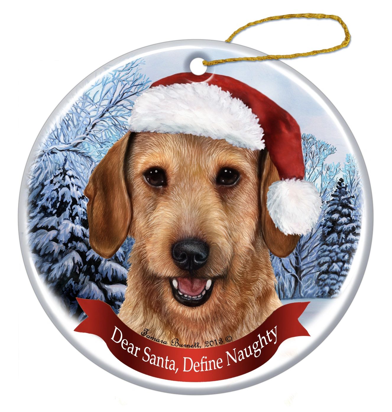 Holiday Ornament - Define Naughty